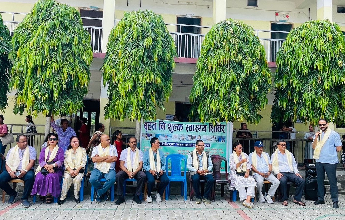 निःशुल्क स्वास्थ्य शिविर संचालन